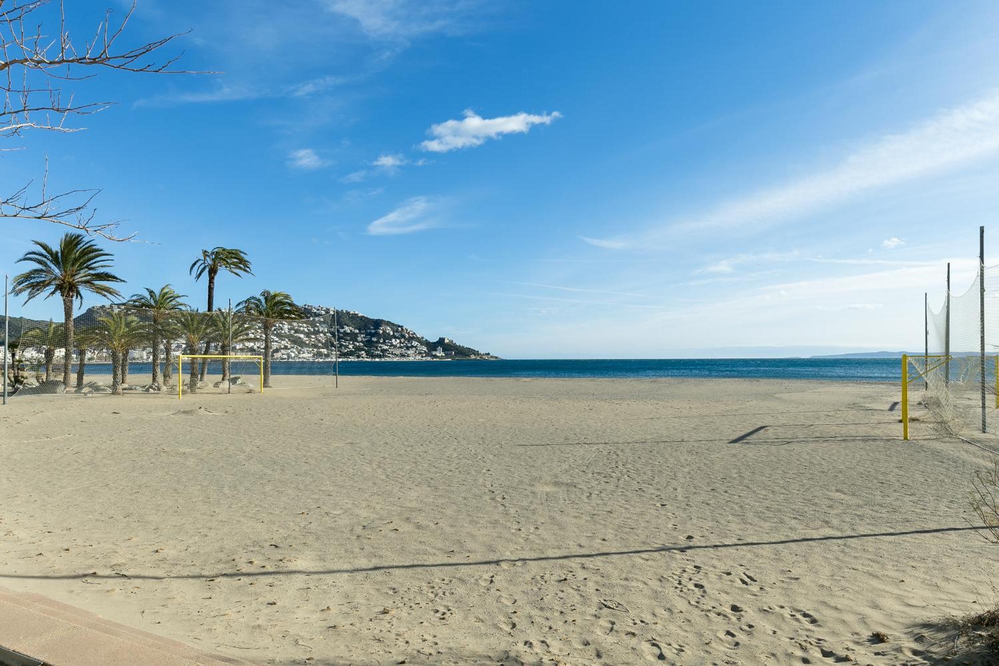 Apartamentos Sonido De Mar ロザス エクステリア 写真